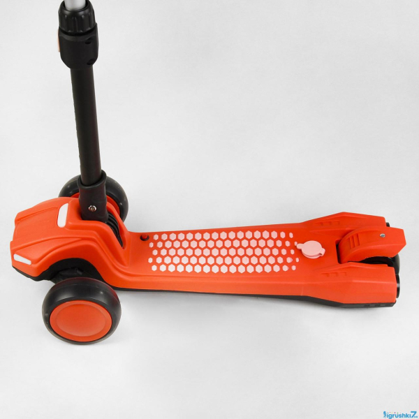 Детский трехколесный самокат с парогенератором и звуком машины Best Scooter  LT-12857