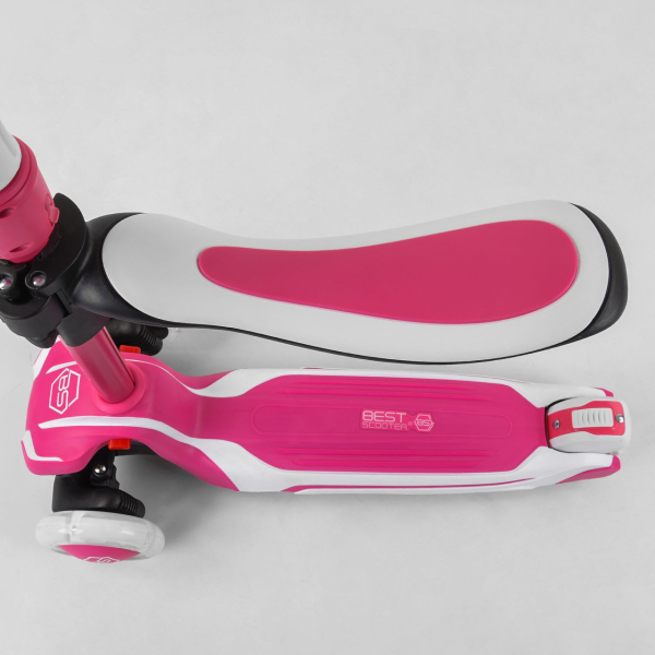 Детский трехколесный самокат с сидением Best Scooter JS-41008