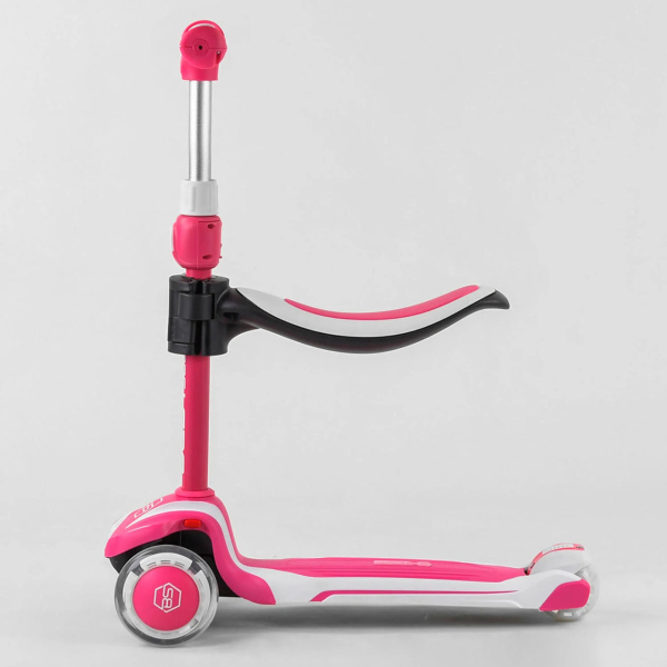 Детский трехколесный самокат с сидением Best Scooter JS-41008