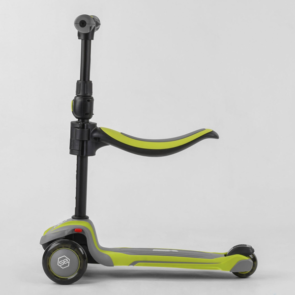 Детский трехколесный самокат с сидением Best Scooter JS-20815