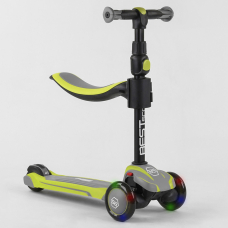 Детский трехколесный самокат с сидением Best Scooter JS-20815