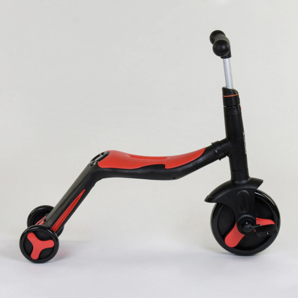 Детский трехколесный самокат-велобег-велосипед 3 в 1 на 8 мелодий Best Scooter JT 28288