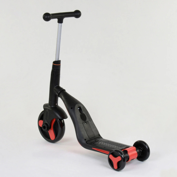 Детский трехколесный самокат-велобег-велосипед 3 в 1 на 8 мелодий Best Scooter JT 28288