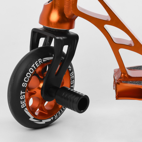 Трюковый детский самокат HIC-система анодированная покраска Best Scooter 53880