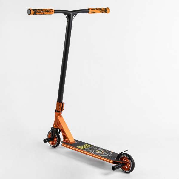 Трюковый детский самокат HIC-система анодированная покраска Best Scooter 53880