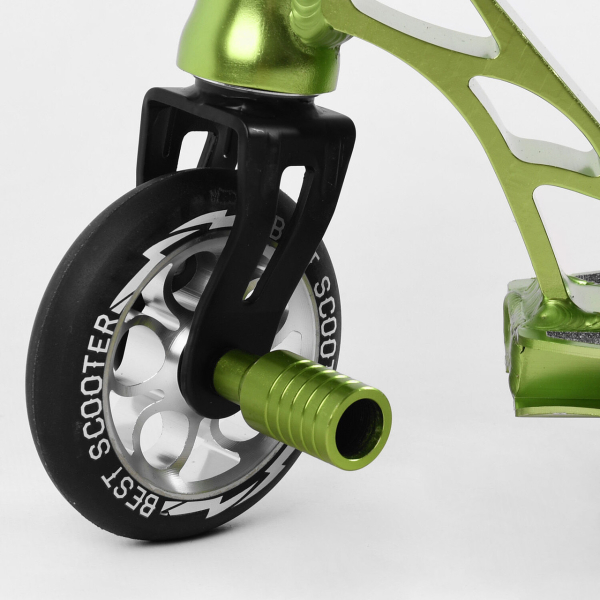 Трюковий дитячий самокат HIC-система анодоване фарбування Best Scooter 53442