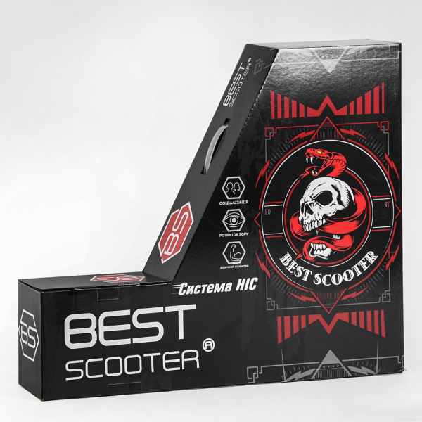 Дитячий трюковий самокат HIC-система анодоване фарбування Best Scooter 23015