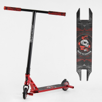 Детский трюковый самокат анодированная покраска HIC-система Best Scooter 46409