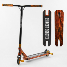 Дитячий трюковий самокат HIC-система алюмінієвий Best Scooter BS-77225
