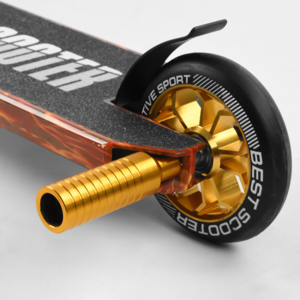 Дитячий трюковий самокат HIC-система алюмінієвий Best Scooter BS-77225