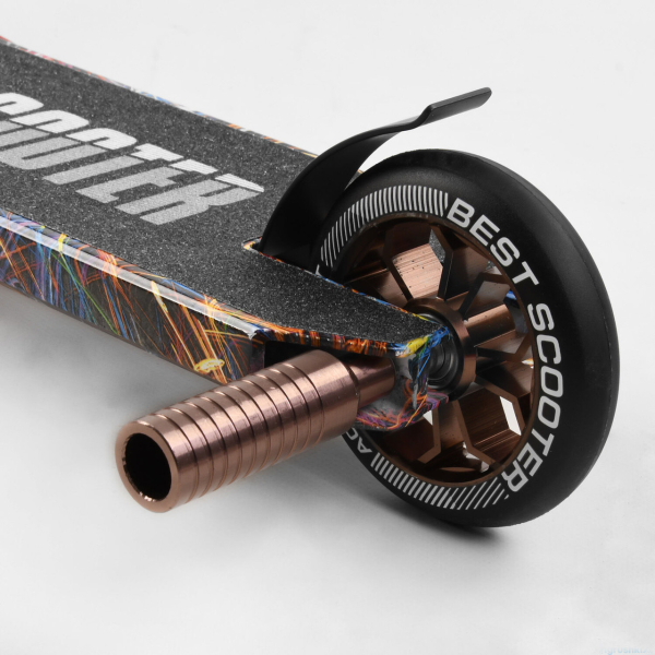 Дитячий трюковий самокат HIC-система алюмінієвий Best Scooter BS-77350
