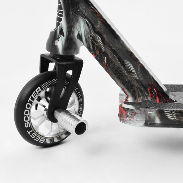 Дитячий трюковий самокат HIC-система алюмінієвий Best Scooter BS-77101