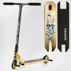 Дитячий трюковий самокат HIC-система Анодований Best Scooter Kraken KR-93091