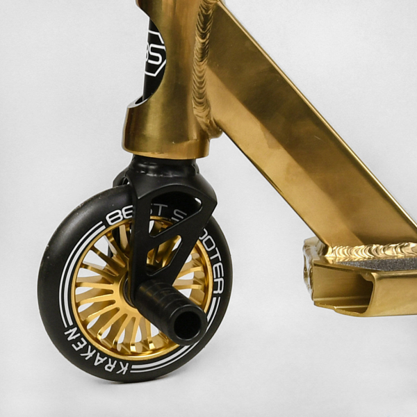 Дитячий трюковий самокат HIC-система Анодований Best Scooter Kraken KR-93091