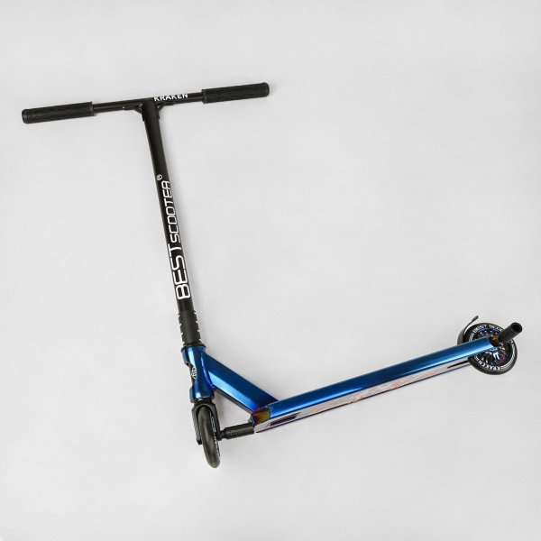 Детский трюковый самокат HIC-система Анодированный Best Scooter Kraken KR-71078