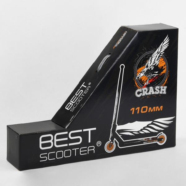 Дитячий трюковий самокат HIC-система колеса 110 мм Best Scooter CRASH 67839