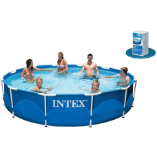 Басейн Intex каркасний 366*76см, 28210 круглий, 6+років