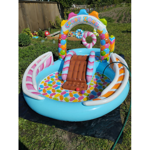 Игровой надувной центр размером 295х191х130 см, 57149 NP 