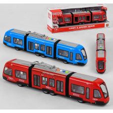 Трамвай WY 930 AB, инерция, свет, звук