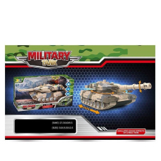 Танк музыкальный HS 8011 A/B, звук, подсветка, инерция