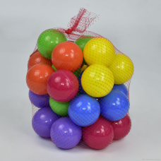 Кульки M-Toys 09122, 80 мм м'які, 30 шт