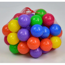 Кульки M-Toys 13026, 60 мм - м'які, 50 шт
