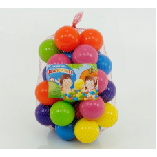 Кульки в сітці M Toys 16210, 70 мм - м'які, 50 шт
