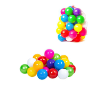 Шарик BAMSIC 0270, d=9см в сетке, 50 шт