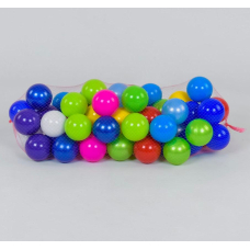 Кулька мала BAMSIC 0265 м'які, d=8 см, 80 мм, 60 шт