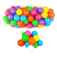 Шарики M Toys 17103, 80 мм мягкие, в сетке, 100 шт