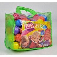 Шарики M Toys 12024, 80 мм мягкие, в сумке, 100 шт