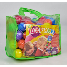 Кульки M Toys 12024, 80 мм м'які, в сумці, 100 шт.
