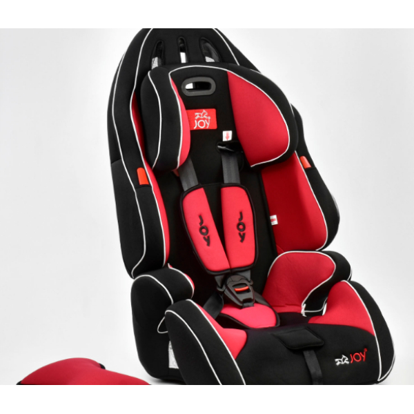 Автокрісло універсальне Joy G 1699, чорно-червоний 9-36 кг, з бустером
