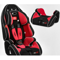 Автокрісло універсальне Joy G 1699, чорно-червоний 9-36 кг, з бустером