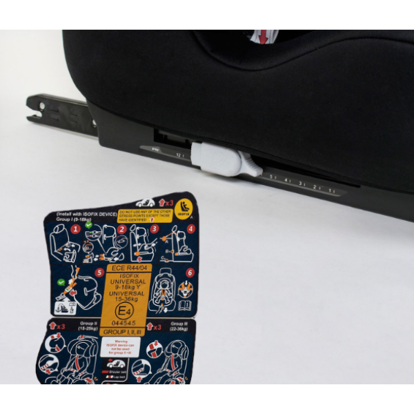 Автокрісло універсальне Joy FX 7887, 9-36 кг, ISOFIX