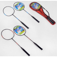 Бадминтон C 40174 - 2 цвета, 2 ракетки в чехле