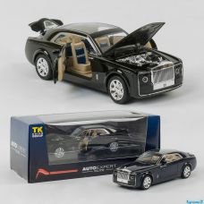 Машина металева EL 8737 Ролсс Ройс 2 кольори, 1:24 масштаб, світло, звук, інерція, відчиняються двері.