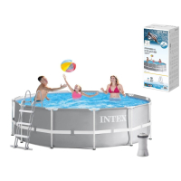 Басейн каркасний 26716 NP Intex сходи, насос-фільтр