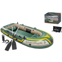 Надувная лодка 68380 NP Intex Seahawk 3 надувная лодка Intex Seahawk 3