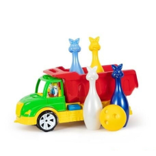 Машинка "Самоскид Mati з кеглями" 009/16