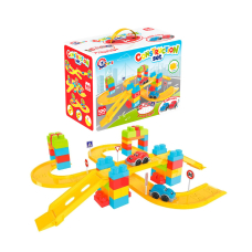 Конструктор 8324 "Автомагістраль", "Technok Toys", 100 деталей, 7 дорожніх знаків, 2 машинки