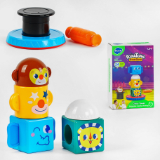 Магнитная игра E 7981 - арена цирка, 8 магнитов, 24 вида сборки игры