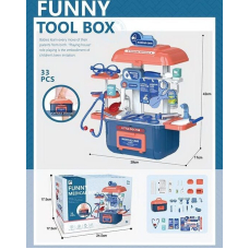 Набір лікаря 628 A 22 "Funny medical box", 33 елементи