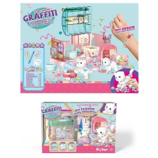 Шкатулка-домик QL 001 набор для декорирования фигурок, аксессуары, блестки, стразы, фломастеры, наклейки