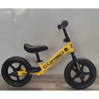 Велобіг JR-82566  сталева рама, колесо 12" EVA (ПІНА), підставка для ніг, в коробці