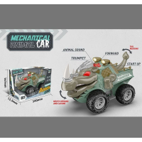 Машина музична SY 200-26 звуки, самостійно їздить, підсвічування, рухає хвостом і щелепою