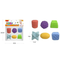 Набор сенсорных игрушек 508-308 - 6 штук, пищалка