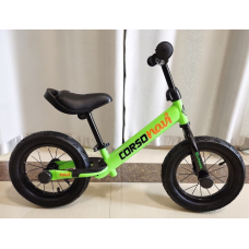 Беговел NV-12813 - стальная рама, колесо 12", надувные колеса, подножка, подставка для ног, колокольчик