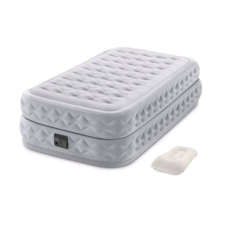 Intex Велюр матрац Twin 64488 ND 99х191х51 см, вбудований електронасос, подушка, одномісний