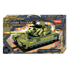 Конструктор "Военная техника", танк Challenger 2 - (33508) 441 деталь